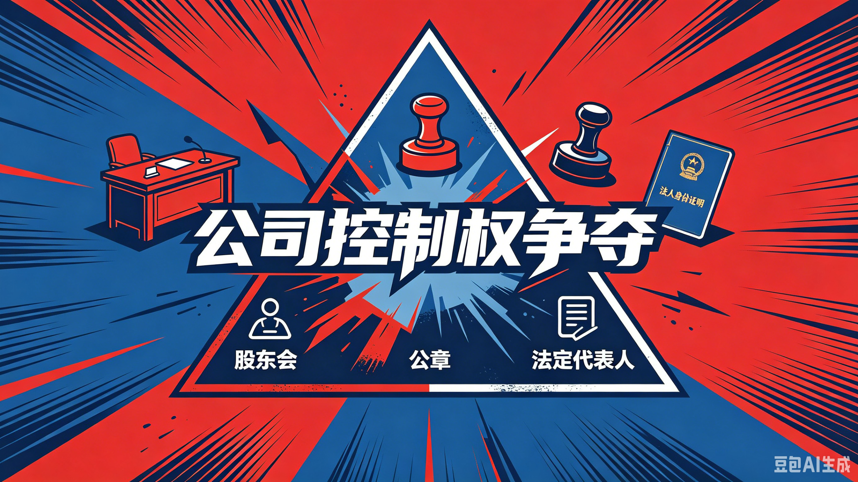 公司控制权争夺——股东会、公章与法定代表人的三角战场